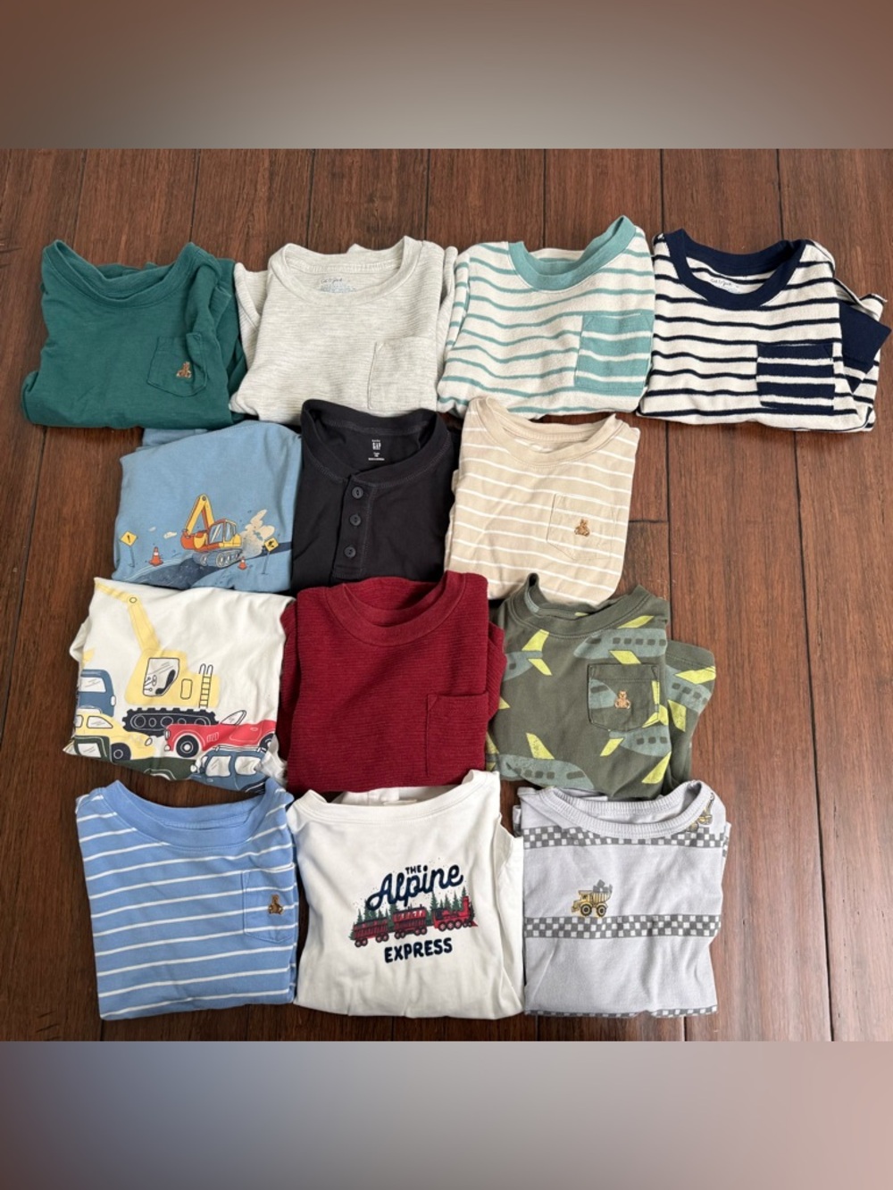3T Long Sleeve Boys Shirts Bundle